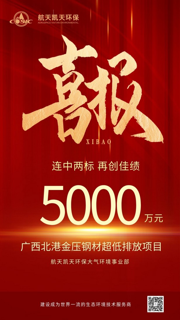喜报 | 2026世界杯官网喜中两个炼钢超低排放项目